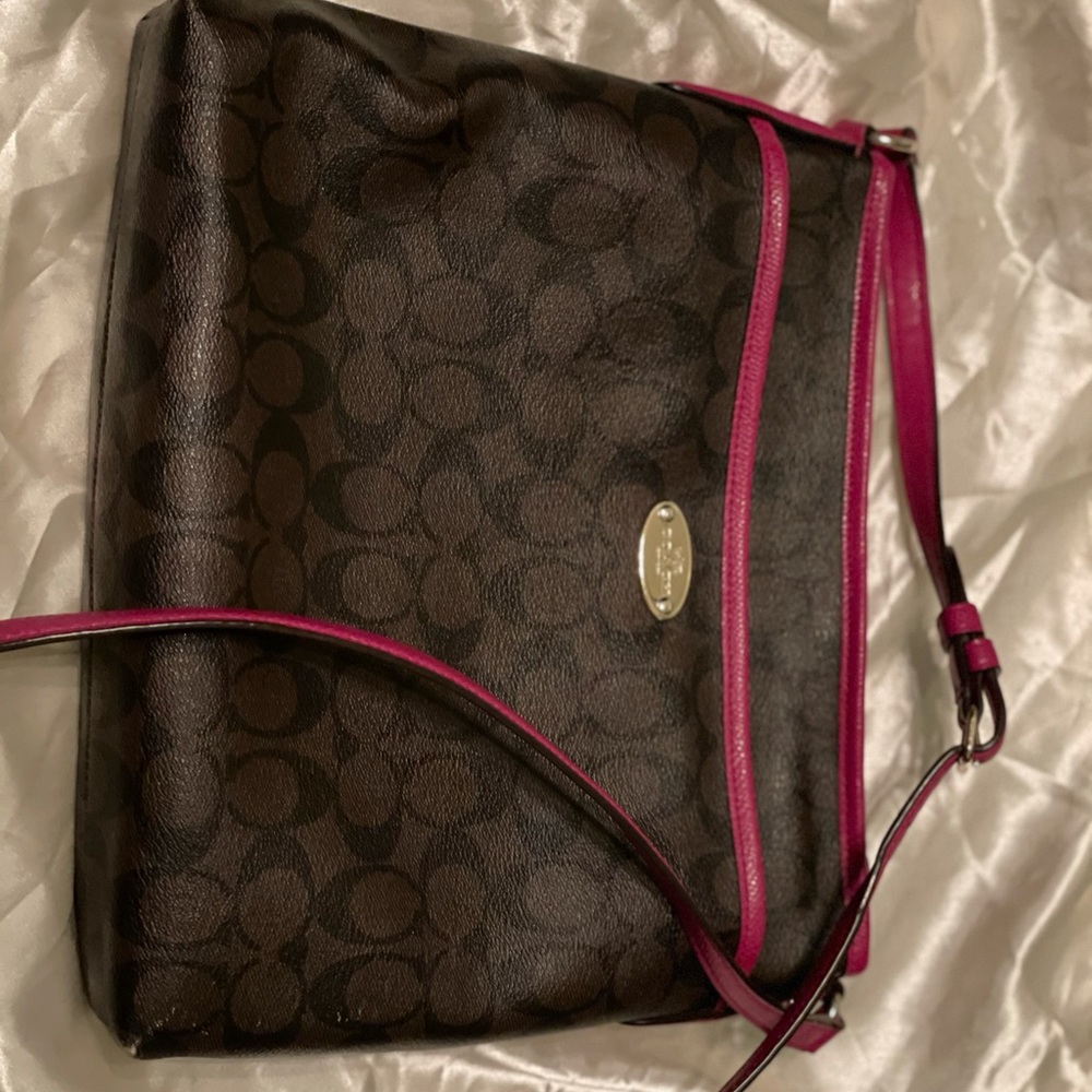 Coach crossbody messenger bag